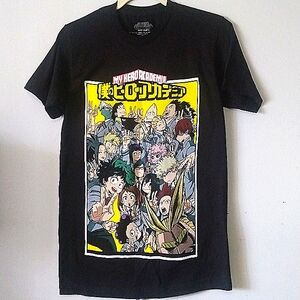 Black T Shirt My Hero Academy x Funimation size Small